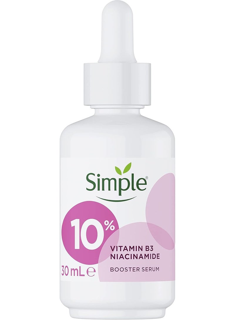 سمبل سيروم سيمبل المعزز بالنياسيناميد (فيتامين ب3) بتركيز 10%، منتج للعناية بالبشرة، مناسب لجميع أنواع البشرة، لتوحيد لون البشرة وملمسها، 30 مل - Image 2